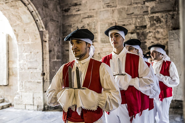 Basque dancers in Saint Jean de Luz