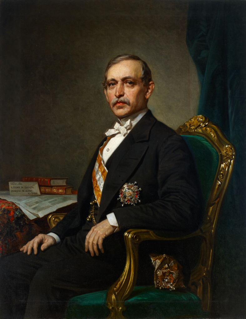 Retrato de Julián de Zulueta, por Federico Madrazo. Museo de Bellas Artes de Álava